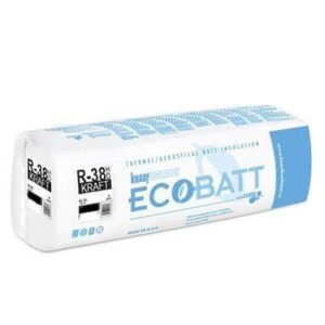 Knauf Ecobatt R-38 Kraft Faced Fiberglass Insulation Batts - All Sizes