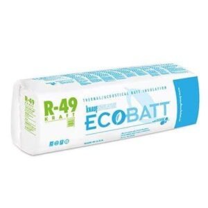 Knauf Ecobatt R-49 Kraft Faced Fiberglass Insulation Batts - All Sizes