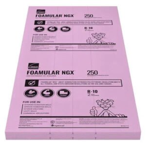 Owens Corning FOAMULAR NGX 250 4ft x 8ft Insulation Board