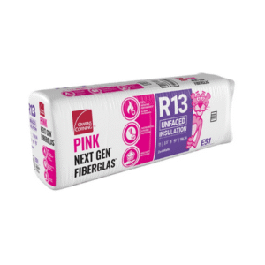 Owens Corning R-13 Unfaced Fiberglass Insulation Batts - All Sizes